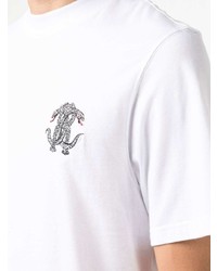 Roberto Cavalli Snake Motif Monogram T Shirt