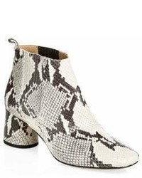 Marc Jacobs Embossed Leather Rocket Chelsea Boots