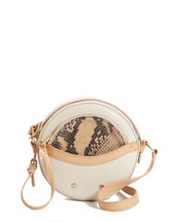 See by Chloe Rosy Mini Leather Crossbody Bag With Faux Snakeskin