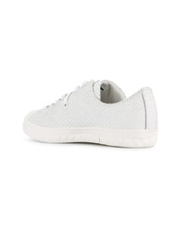 Whiteflags Python Embossed Sneakers