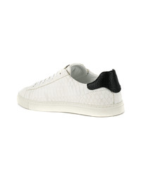 DSQUARED2 Snake Embossed Sneakers
