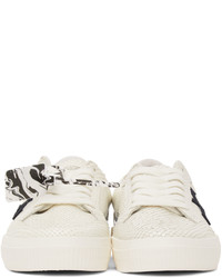 Off-White White Snake Low Vulcanized Sneakers