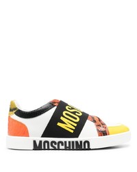 Moschino Logo Tape Sneakers