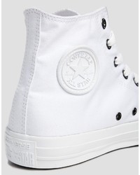 Converse All Star Hi Sneakers In White 1u646