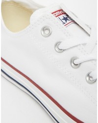 Converse All Star Ox Sneakers In White M7652