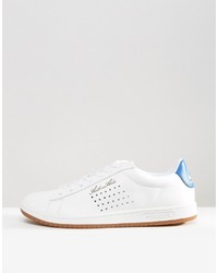 Le Coq Sportif Arthur Ashe Gum Sneakers In White 1620173