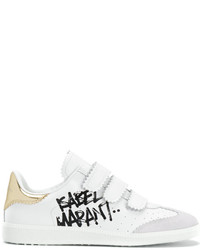 Isabel Marant Branded Strap Sneakers