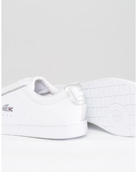 Lacoste Carnaby Evo Sneakers With Silver Trims