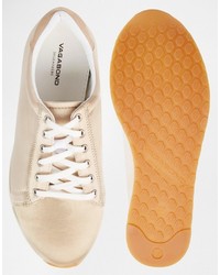Vagabond Casey Champagne Double Sole Sneakers