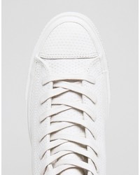 Converse Chuck Taylor All Star Ii Hi Sneakers In White 155763c
