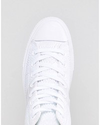 Converse Chuck Taylor All Star Ii Hi Sneakers In White Mesh 155748c