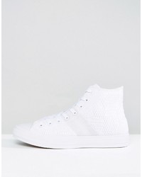 Converse Chuck Taylor All Star Ii Hi Sneakers In White Mesh 155748c