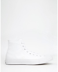 Converse Chuck Taylor All Star Ii Hi Top Sneakers In White 150148c