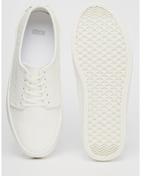 Asos Collection Drummer Snake Lace Up Sneakers