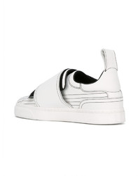 Paco Rabanne Contoured Effect Sneakers