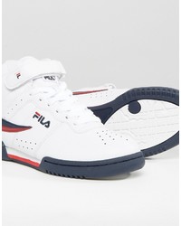 Fila F 13 Mid Sneakers In White