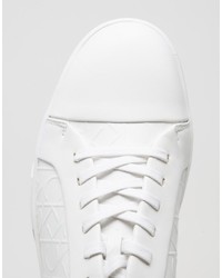 Calvin Klein Igor Logo Embossed Sneakers