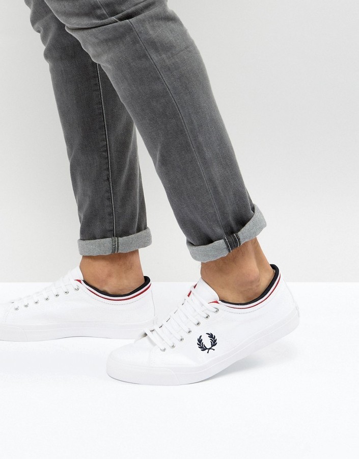 Fred Perry Kendrick Tipped Cuff Canvas 