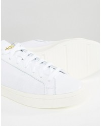 adidas Originals Court Vantage Sneakers In White S76198