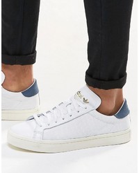 adidas Originals Court Vantage Sneakers In White S76199