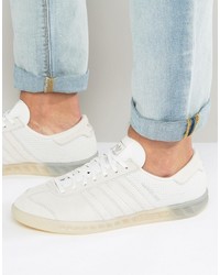 adidas Originals Hamburg Tech Sneakers In White S79994