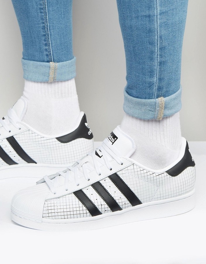 adidas Originals Superstar Sneakers In White Aq8333, $60 | Asos | Lookastic