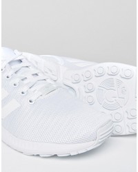 adidas Originals Zx Flux Sneakers In White S32277