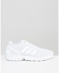 adidas Originals Zx Flux Sneakers In White S32277