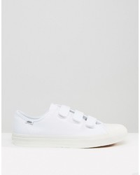 Vans Prison Issue Canvas Sneakers In White V00sdjjtp