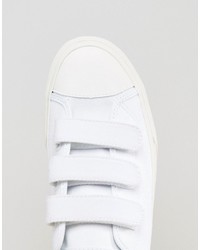 Vans Prison Issue Canvas Sneakers In White V00sdjjtp