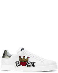 Dolce & Gabbana Royal Patch Sneakers