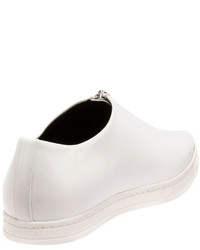 Stella McCartney Sligo Zip Front Sneaker White