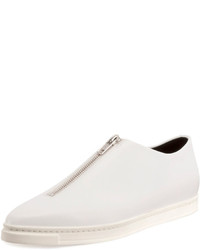 Stella McCartney Sligo Zip Front Sneaker White