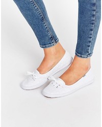 Keds Teacup Eyelet White Lace Sneakers
