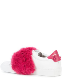 Givenchy Urban Street Fur Strap Sneakers