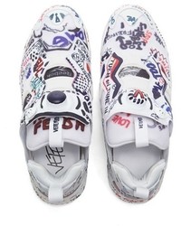 Vetements X Reebok Graffiti Instapump Fury Sneaker