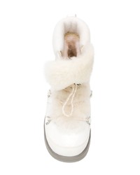 UGG Australia Fur Lace Up Boots