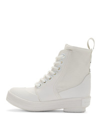 Proenza Schouler White Smooth Rubber Boots
