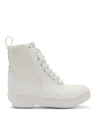 Proenza Schouler White Smooth Rubber Boots