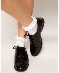 Asos Crochet Lace Frill Socks White