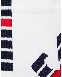 Emporio Armani Logo Crew Socks In 2 Pack