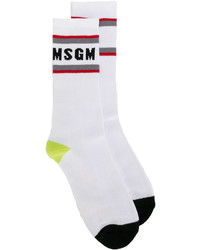MSGM Logo Socks