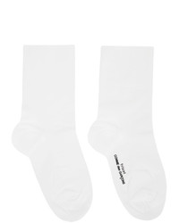 Tricot Comme des Garcons Off White Ankle Socks