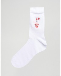 Asos Rocket Embroidered Ankle Socks