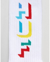 HUF Socks With Shadow Logo