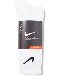 Nike Three Pack Cotton Blend Socks