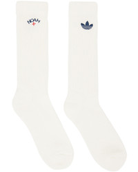 Noah Three Pack Off White Adidas Originals Edition Socks
