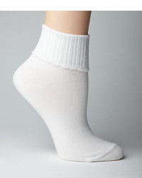 Hue Topia Turncuff Ankle Socks Panty Hose