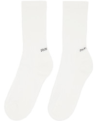 SOCKSSS Two Pack White Black Socks