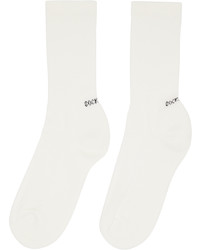 SOCKSSS Two Pack White Socks